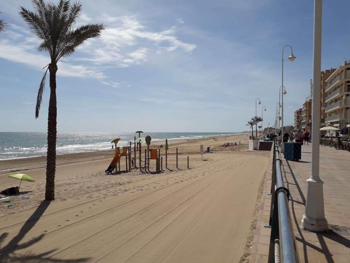 Excelente Apartamento Vacacional En Guardamar A Unos Pasos De La Playa, Calle Paraguay Guardamar del Segura Kültér fotó