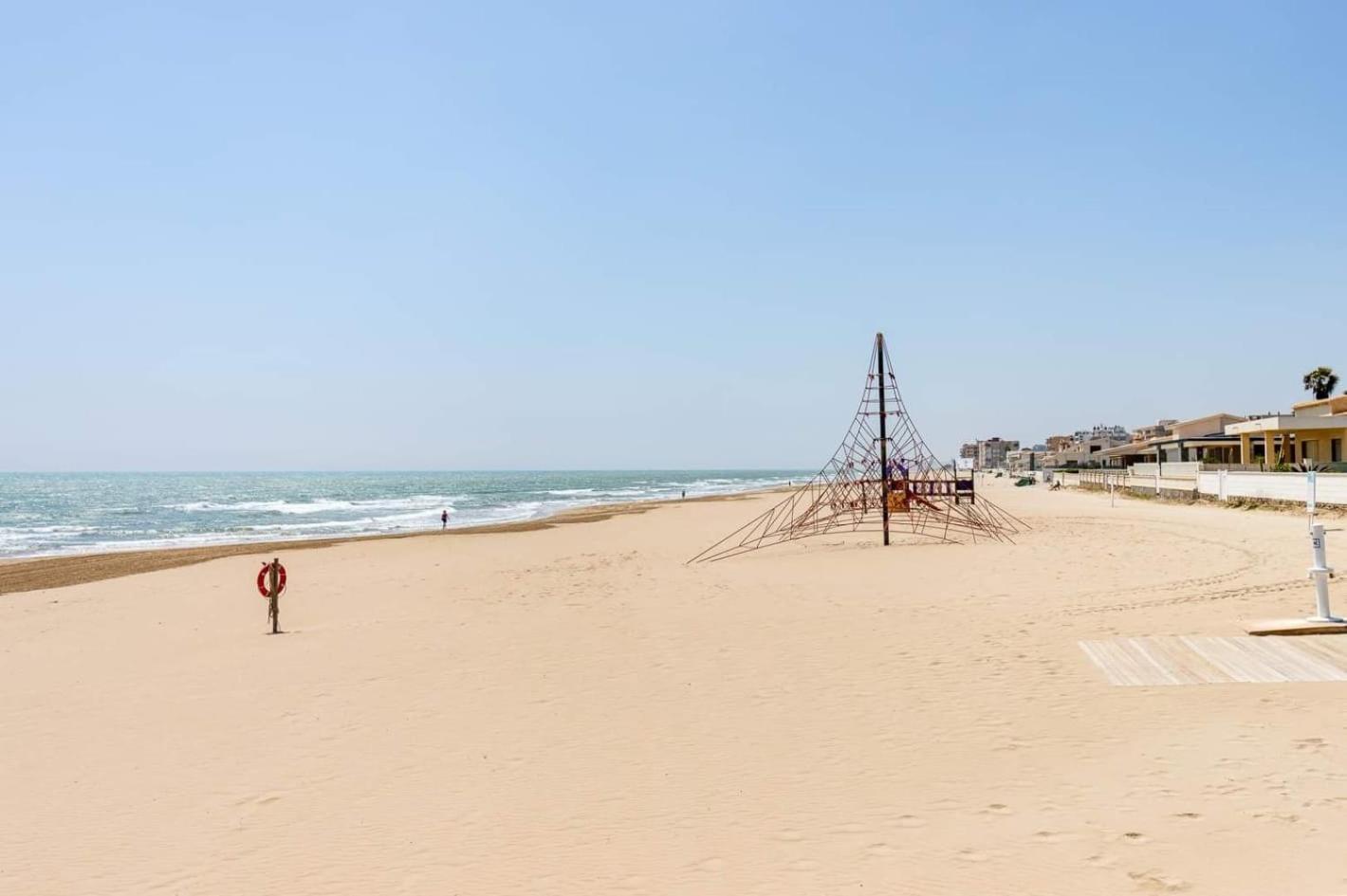 Excelente Apartamento Vacacional En Guardamar A Unos Pasos De La Playa, Calle Paraguay Guardamar del Segura Kültér fotó