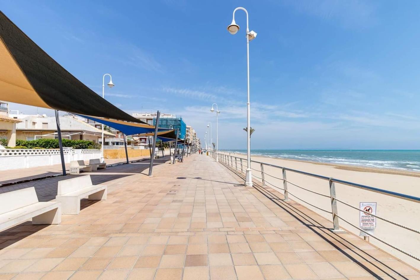 Excelente Apartamento Vacacional En Guardamar A Unos Pasos De La Playa, Calle Paraguay Guardamar del Segura Kültér fotó