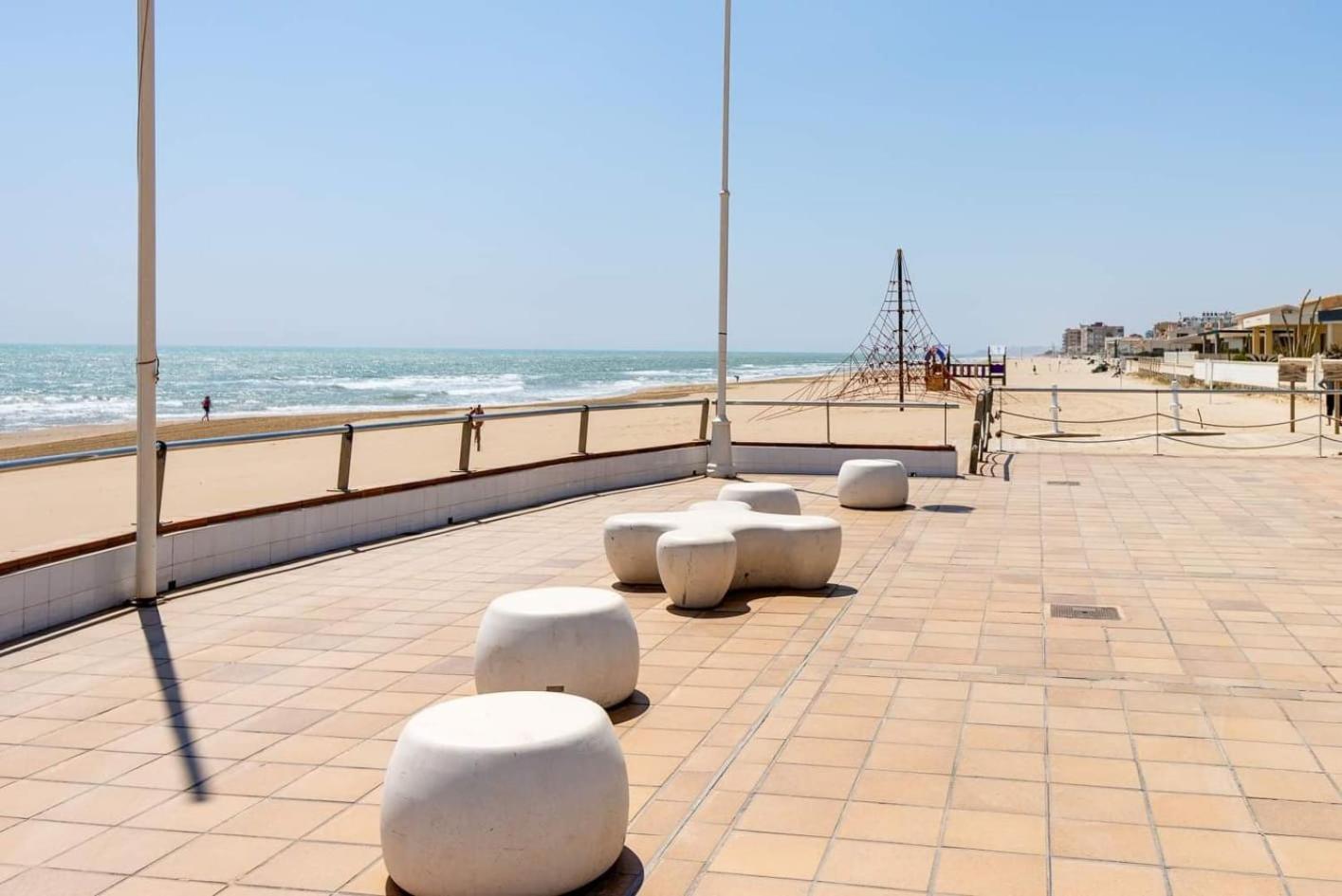 Excelente Apartamento Vacacional En Guardamar A Unos Pasos De La Playa, Calle Paraguay Guardamar del Segura Kültér fotó