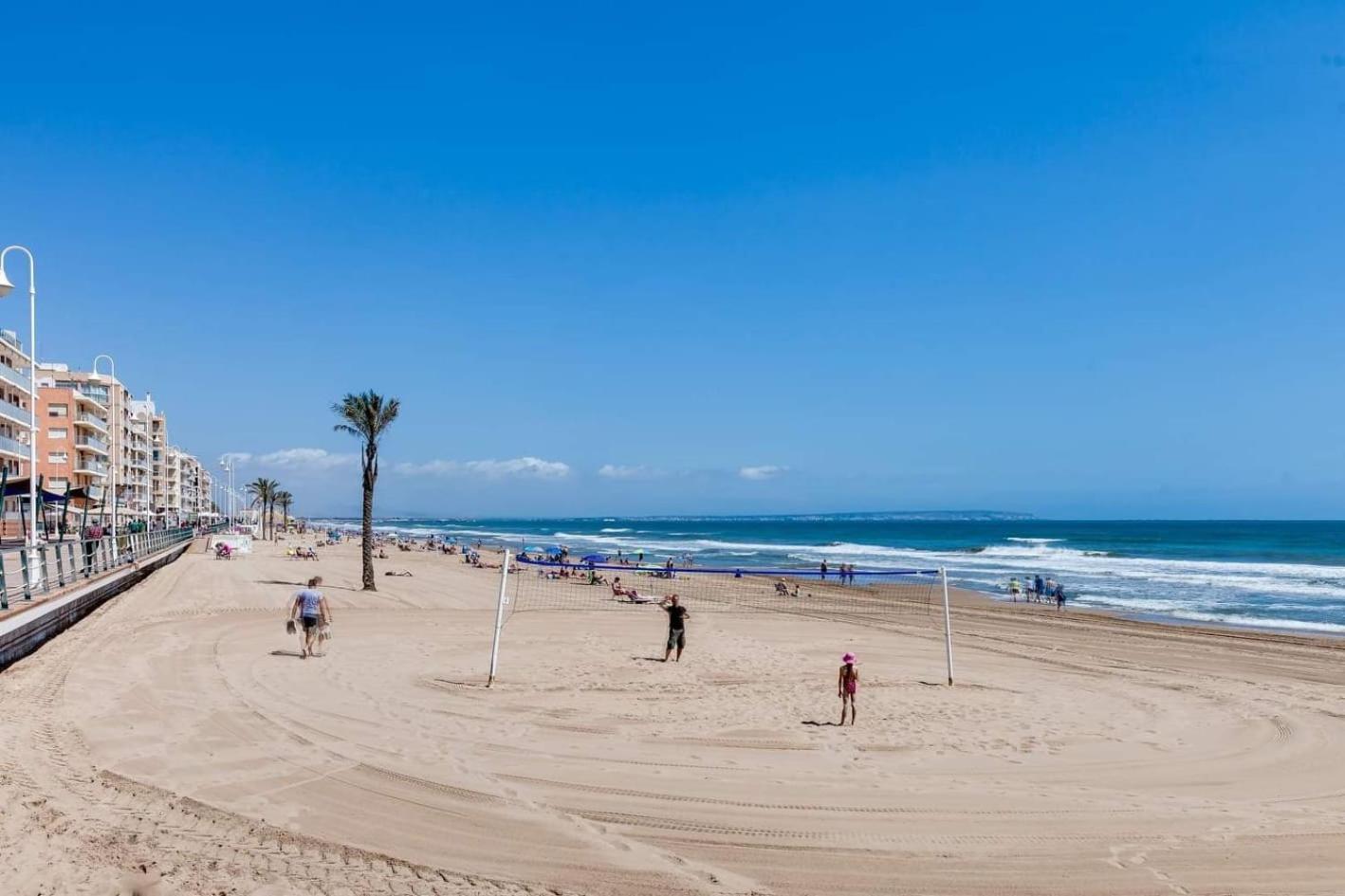 Excelente Apartamento Vacacional En Guardamar A Unos Pasos De La Playa, Calle Paraguay Guardamar del Segura Kültér fotó